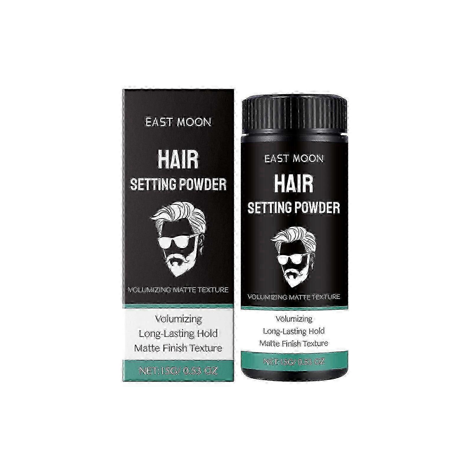 East Moon Hommes Matte Shaping Poudre Lazy Hair Styling Fluffy High Skull Top Rafraîchissant Shaping Coiffure