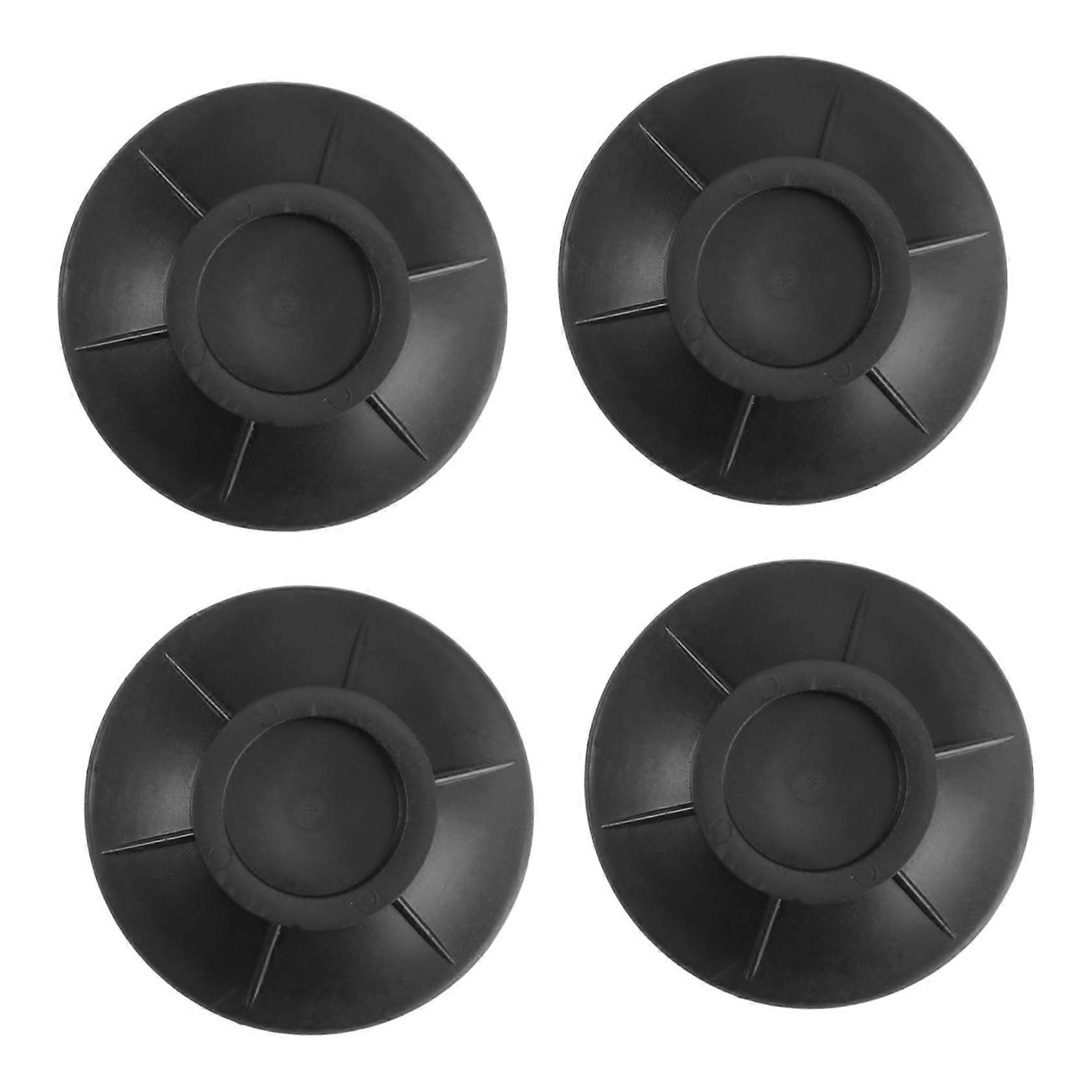 Anti-Slip Pad Accessories for Floor Machines, Washer Dryer Pads, Multi-Functional Vibration Dampening Rubber Mat, Black