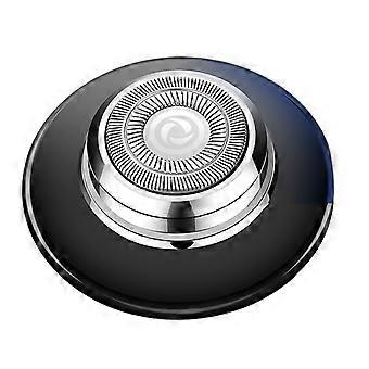 Zakformaat elektrisch scheerapparaat IPX7 waterdicht voor mannen Oplaadbaar snel trimmen Ergonomische grip scheerapparaat zilver