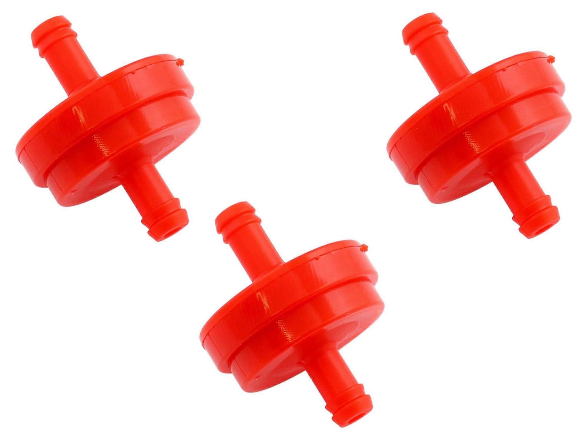 Fuel Filter 3 Pack Compatible With Briggs & Stratton 233431 Gasoline Engine