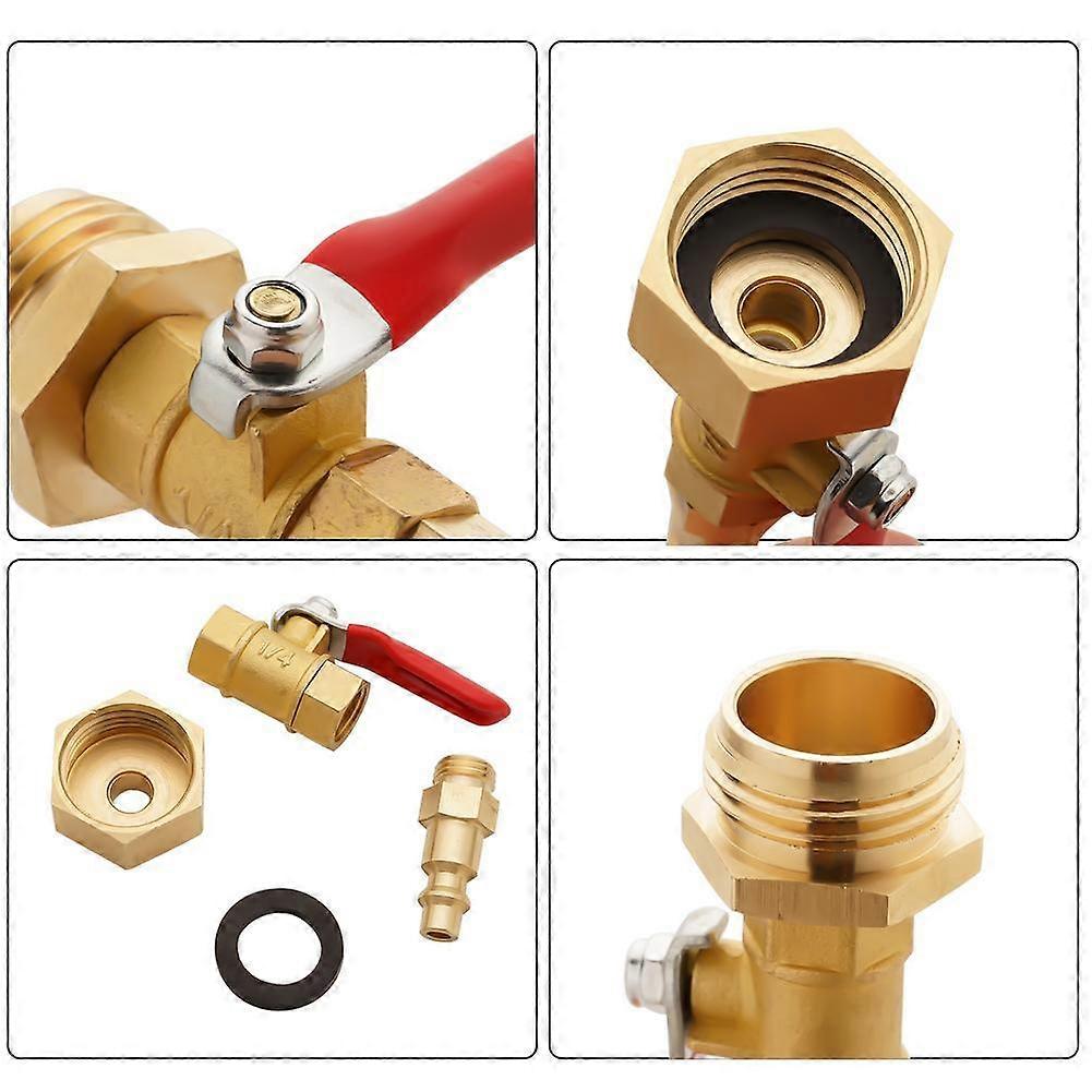 2 packs of red ball valve switches + 1 roll of raw tape + 1 leather bag