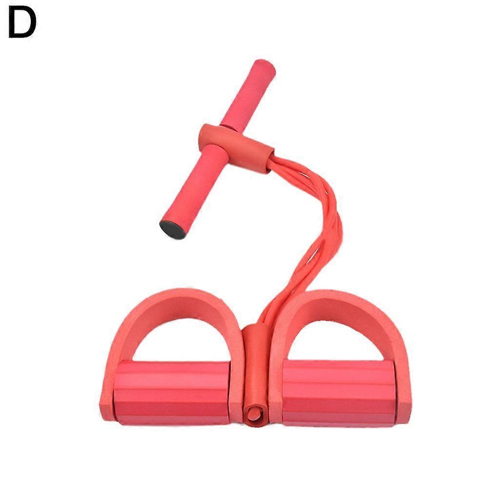 Red EVA flat belt (D) $EVA sit-up resistance belt fitness shaping power belt