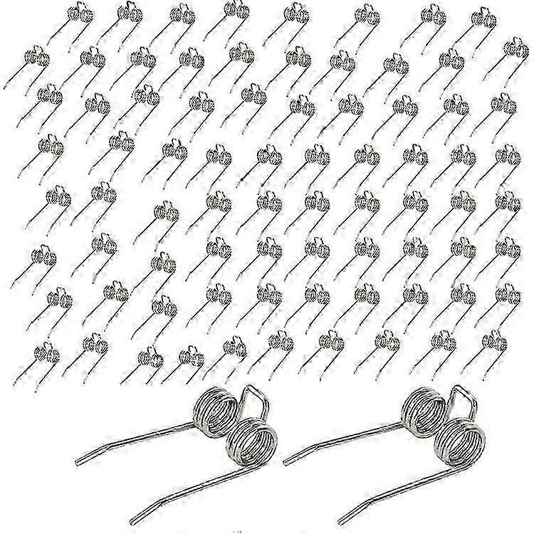 Replacement Dethatcher Tines Steel Scarifier Parts for Compatible Brands 72PCS
