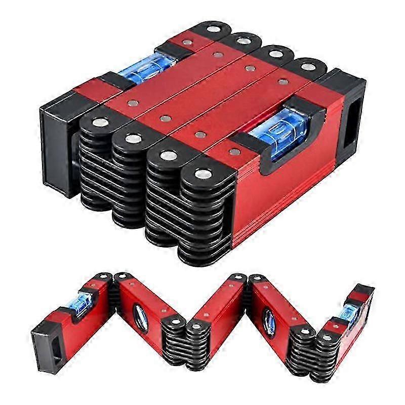 Foldable Level, Multi-Function Folding Level Tool Smart Precise Multi-Angle Measuring Tools