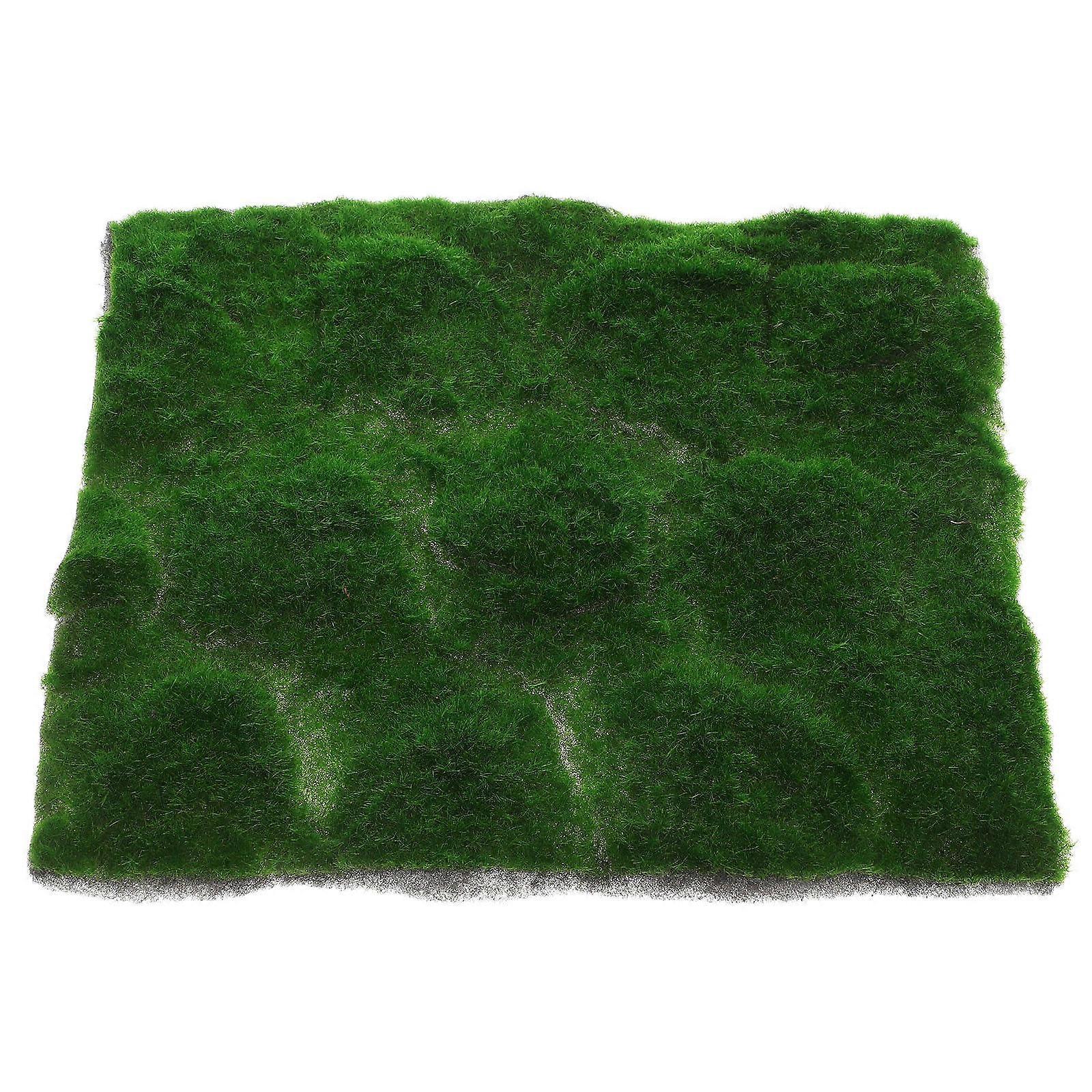 Micro Landscape Fake Lawn Mat Realistic Simulation for DIY Projects and Garden 1Set