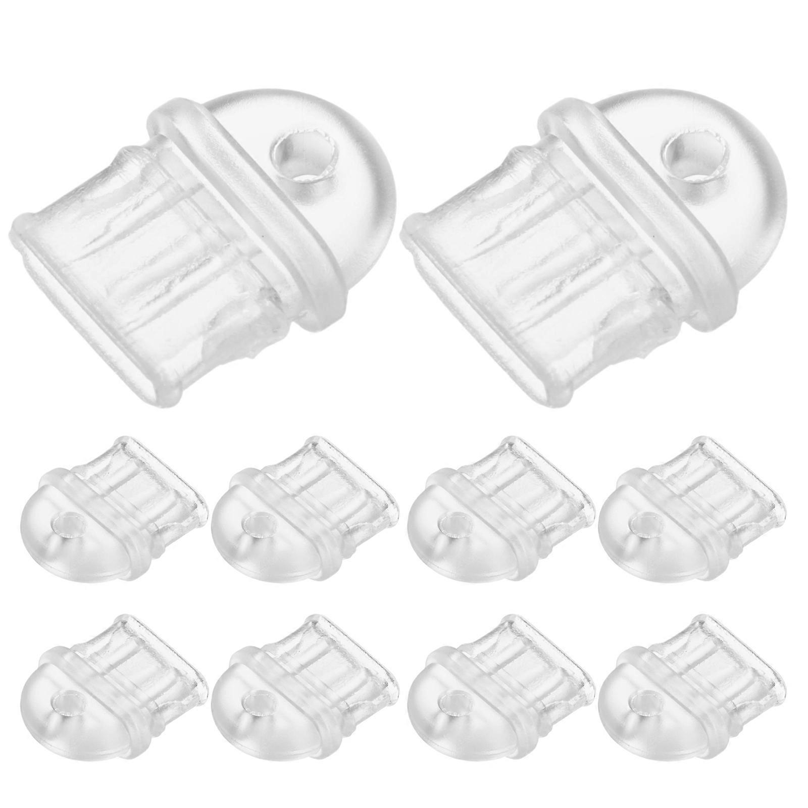10pcs Type C Dust Plugs, Durable Charging Port Protectors for Smartphones, Transparent Cover, Easy Install & Removal for Extended Device Life