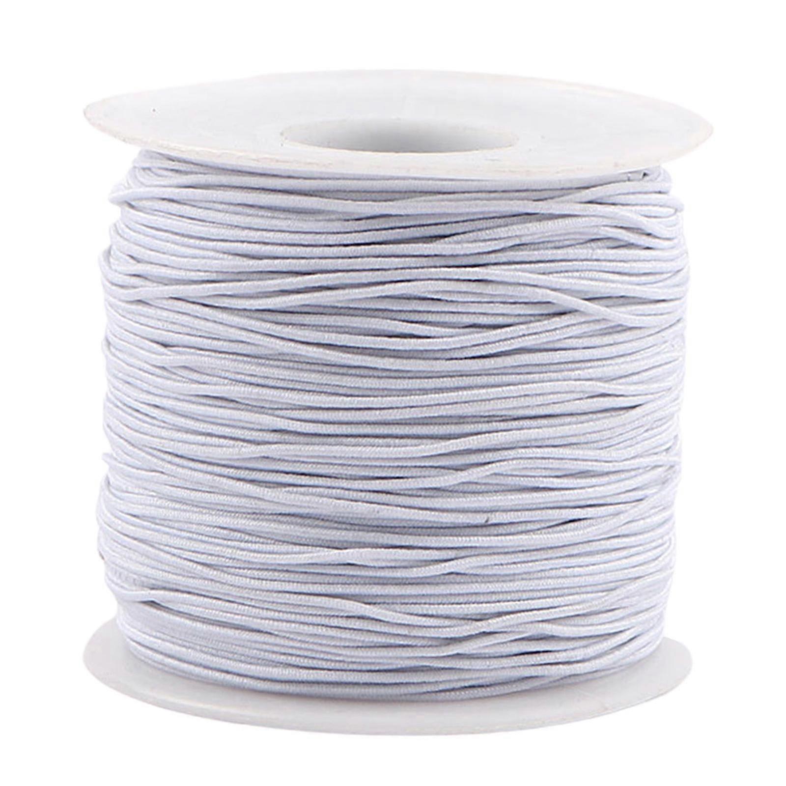 Elastic Bands 1mm Practical Portable Elasticity String for Crafts DIY