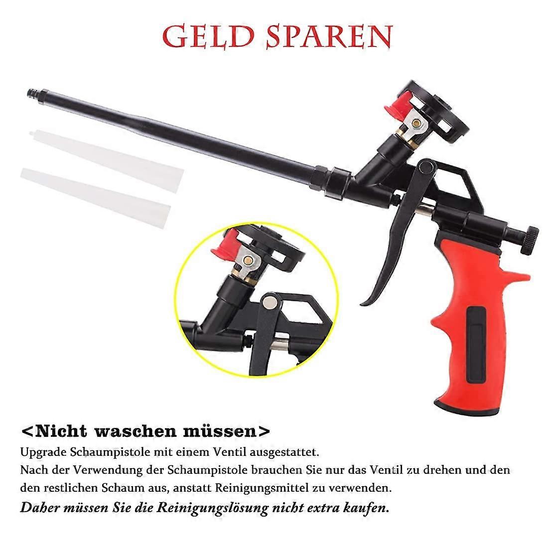 Professional Foaming Gun Heavy Duty PU Expanding Foam Gun Spray Application Applicator Caulking Gun Foam Gun