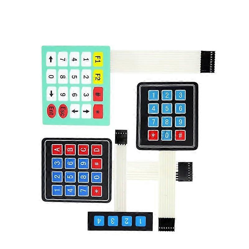 10pcs/Lot 14 34 44 45 Matrix Keyboard 16 Key Membrane Switch Keypad