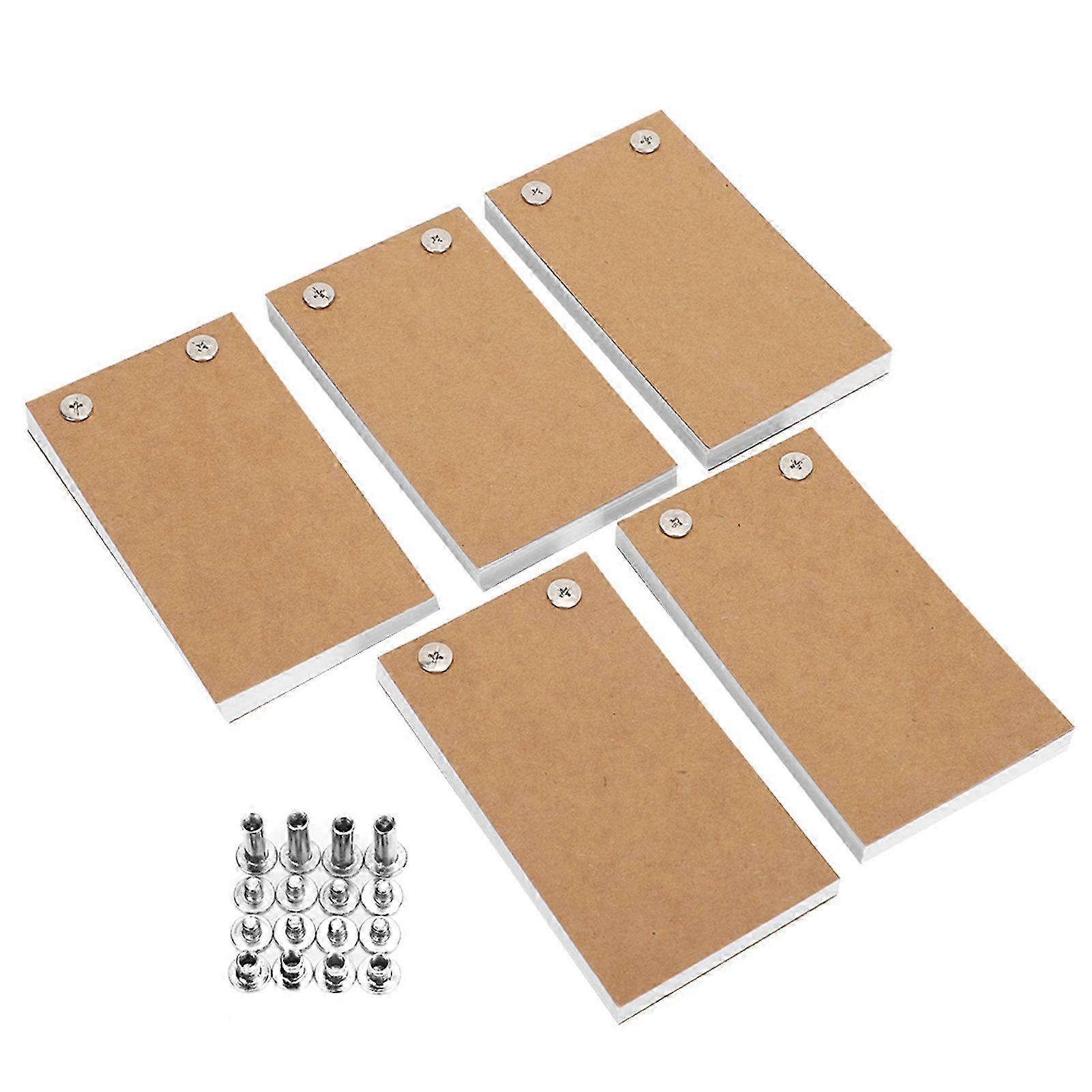 5個フリップブックキットセパレート手描きの本ネジセット子供塗装ツール2025