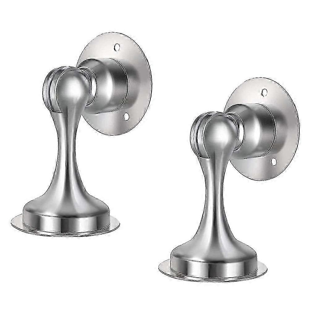 Indoor Anti-collision Door Stopper Suitable for Certain Brands, Rust-proof and Durable, Double-sided Tape, No Punching (Set of 2)