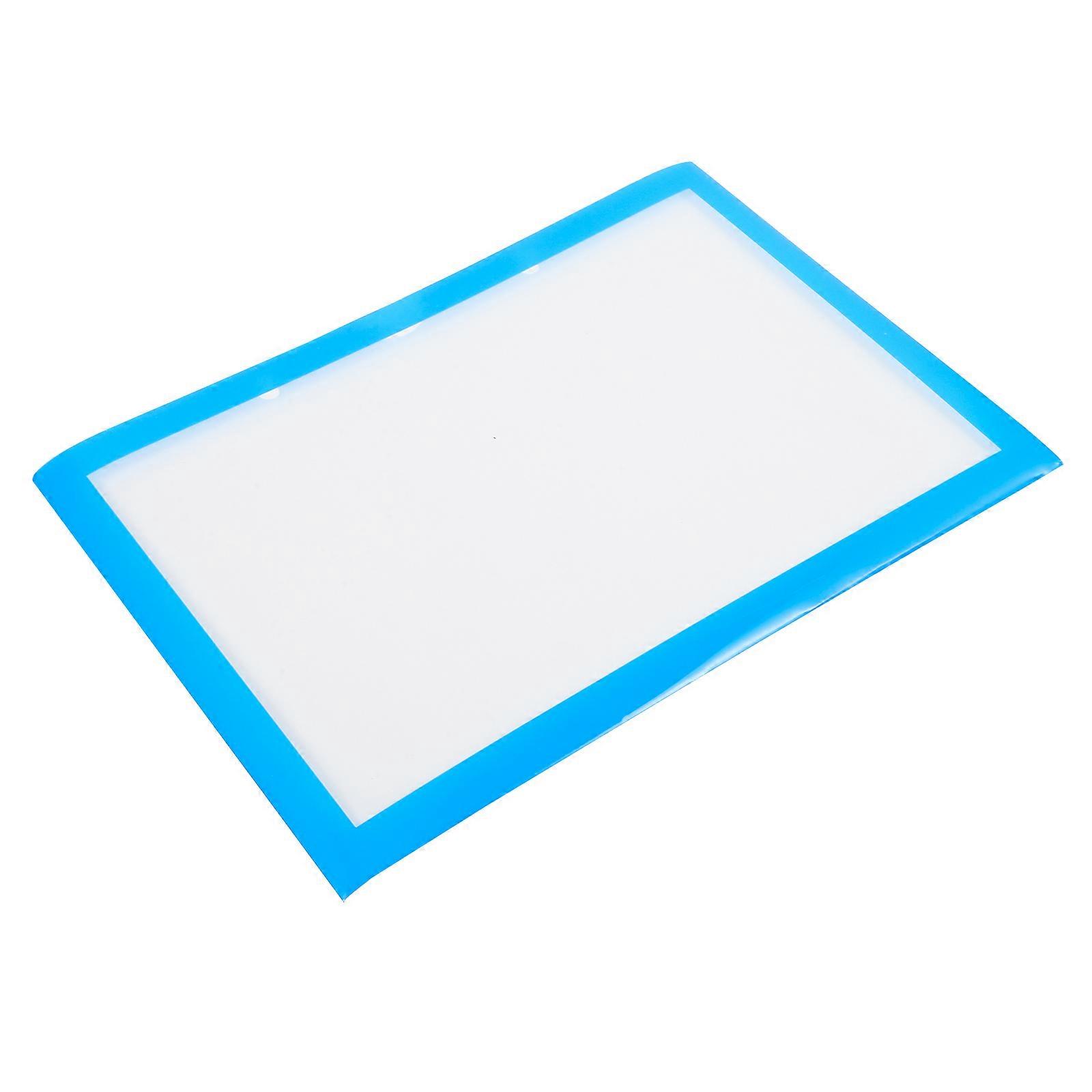 Refrigerator Magnet Picture Frames Blue Kitchen Use Rectangle Shape Magnetic Design 1Set