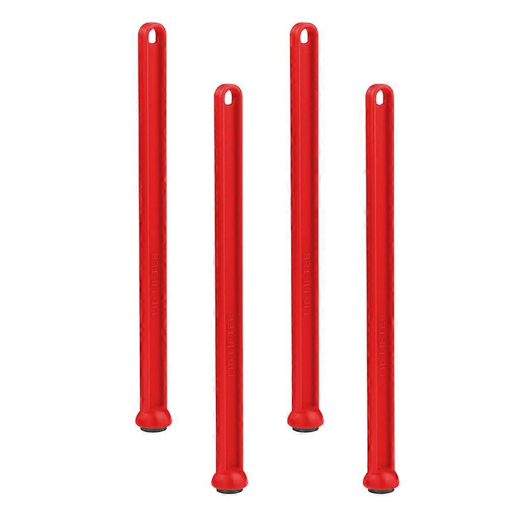 Canning Essentials Lid Lifter For Jars Magnetic Lifting Square Shape PP Material 4Pcs