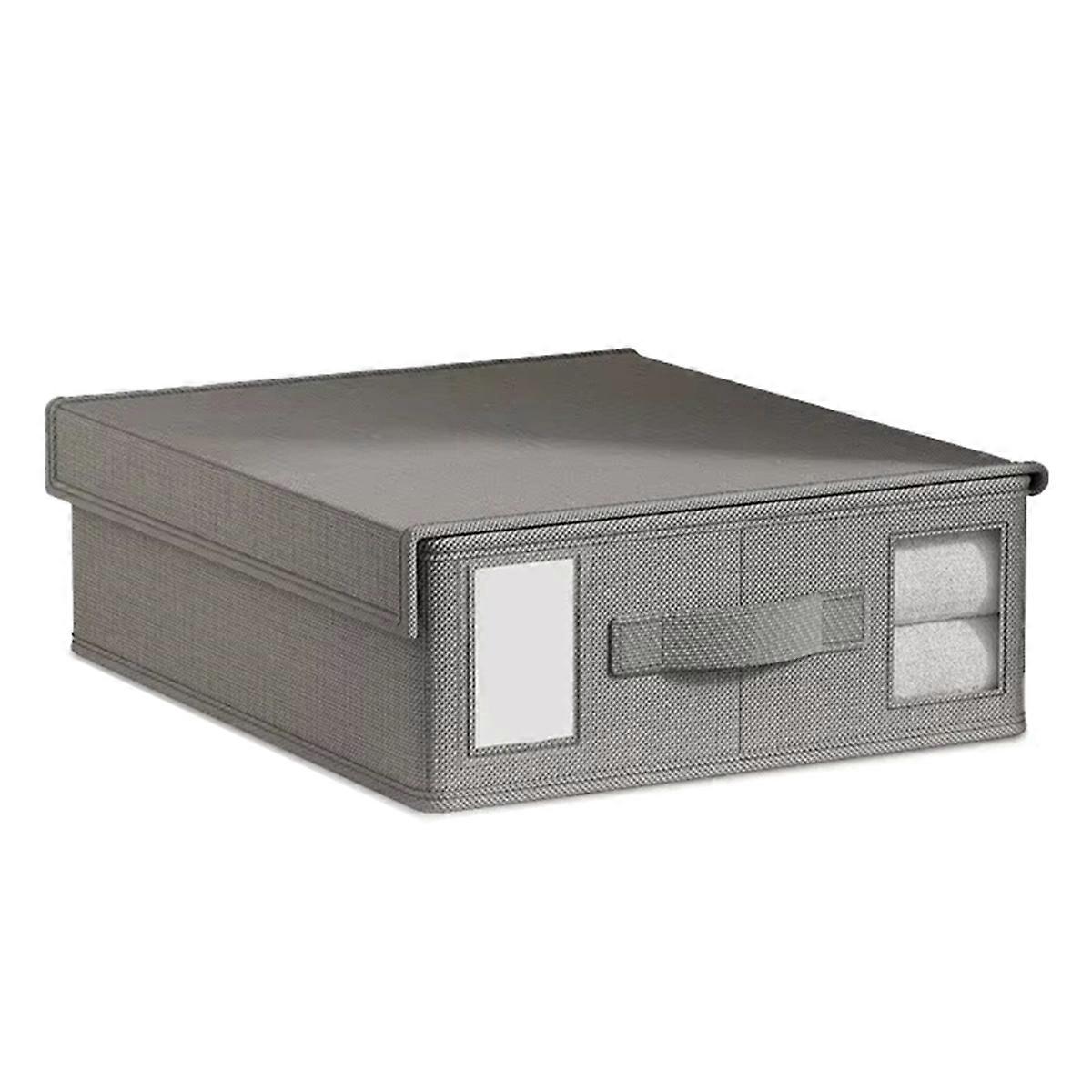 Versatile Non-Woven Oxford Storage Box for Bedding, Clothing