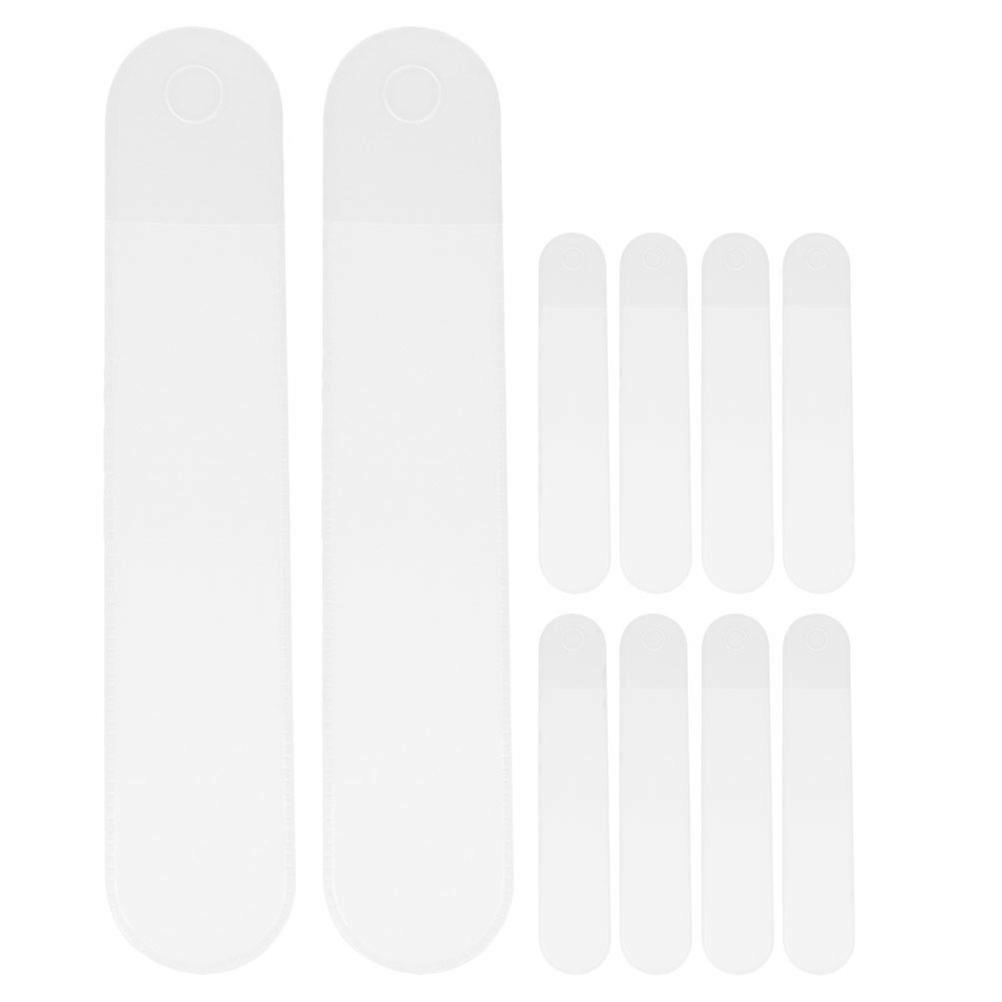 Saklama Çantaları Kalem Koruma Basit Stil Yuvarlak Köşe Plastik Şeffaf 16.50X3.50X0.10CM Kırtasiye Depolama Kişisel Kullanım 10 Adet