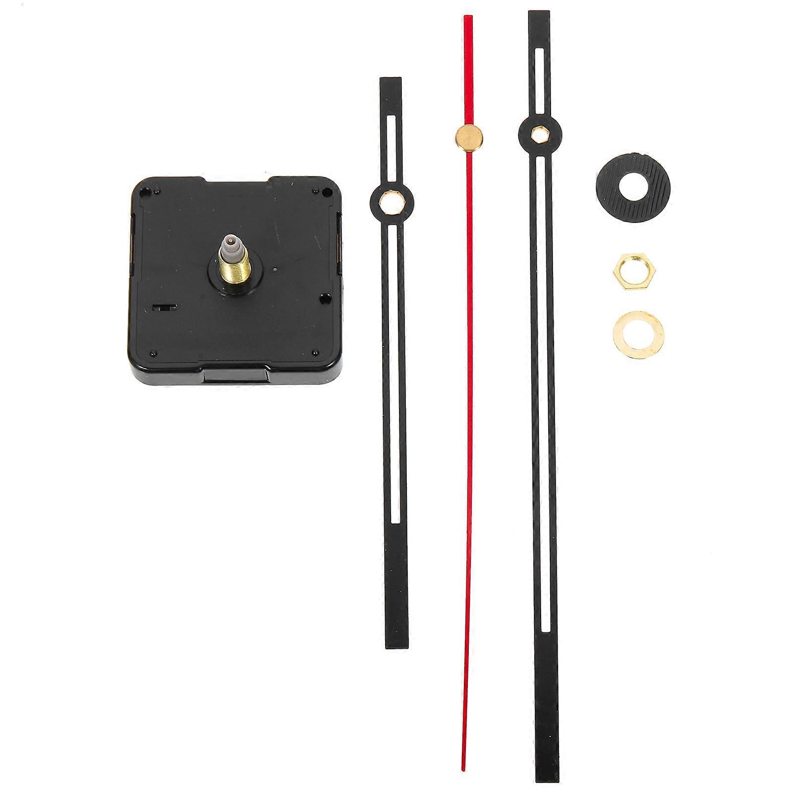 Diy Mute Clock Movement Kit with Hands for Wall Clock Repair and Craft Projects Silent Mechanism Replacement