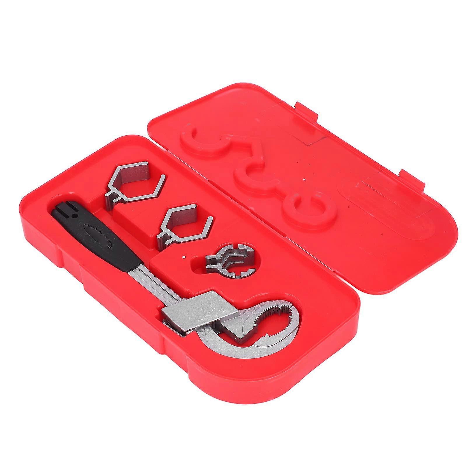 Adjustable Multifunctional Aluminum Alloy Key with Clear Teeth and Ergonomic Handle, 80 mm in size Ref: 5279