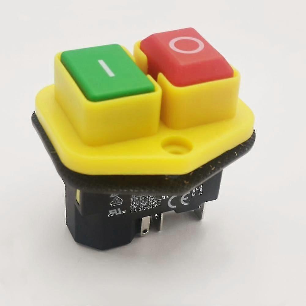 KJD17B button switch 220V - 240V 16A for power tools