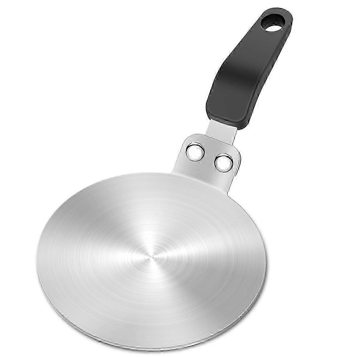 2025 Latest Model Induction Cooker Adapter Plate 13cm/5.1inch Stainless Steel