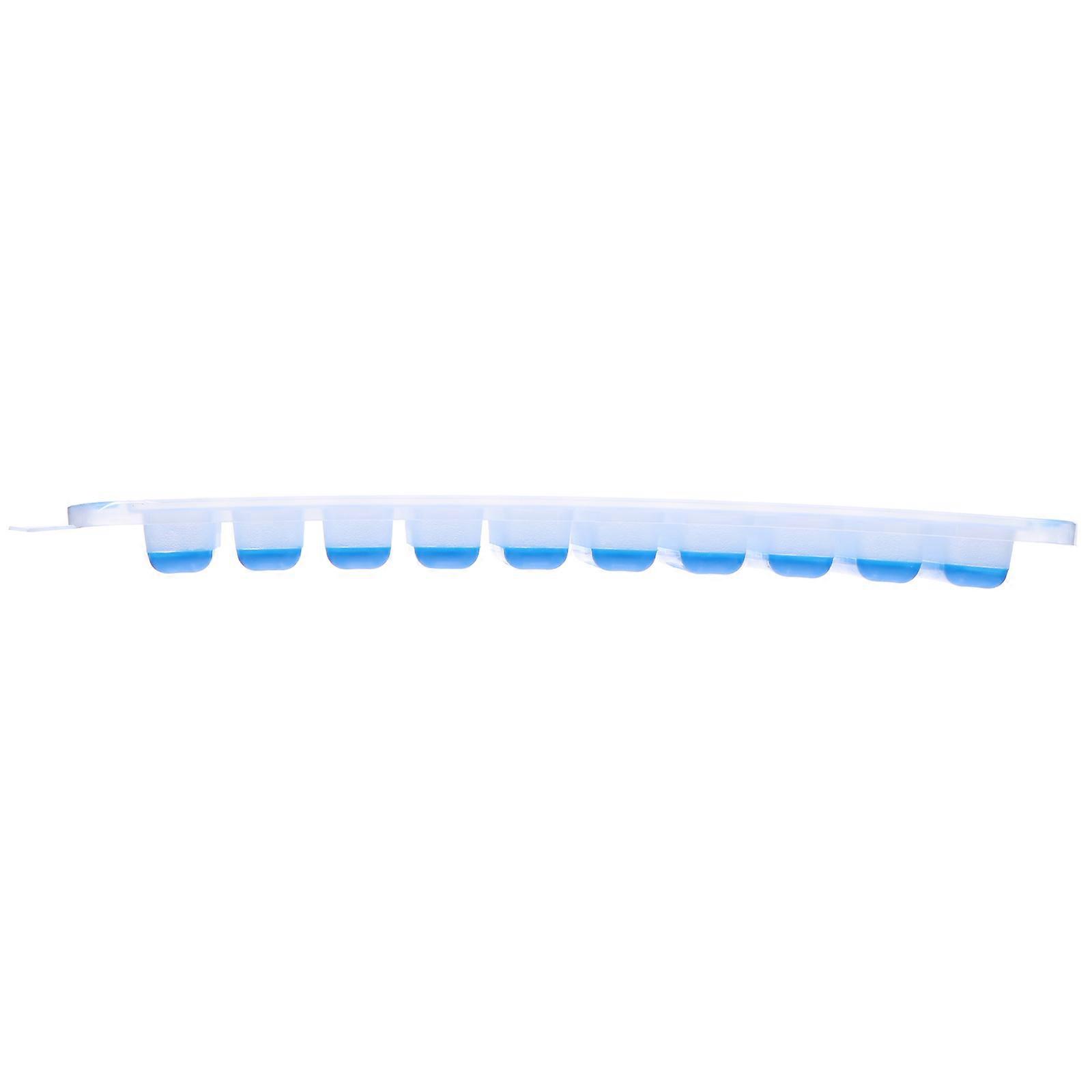 Ice Cube Tray Ice Stick Tray For Home Use Blue 27 5X11CM Reusable 1Set