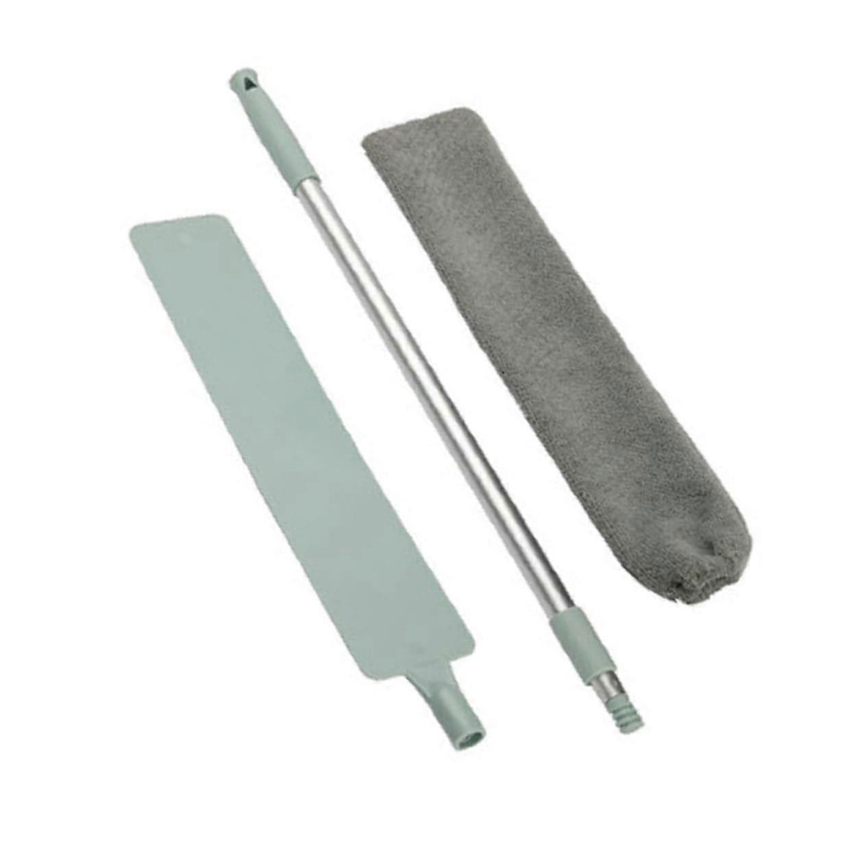 Flexible Flannel Cleaning Brush with Telescopic Function for Dusting Hard-to-Reach Areas, Lamps, and High Ceilings
