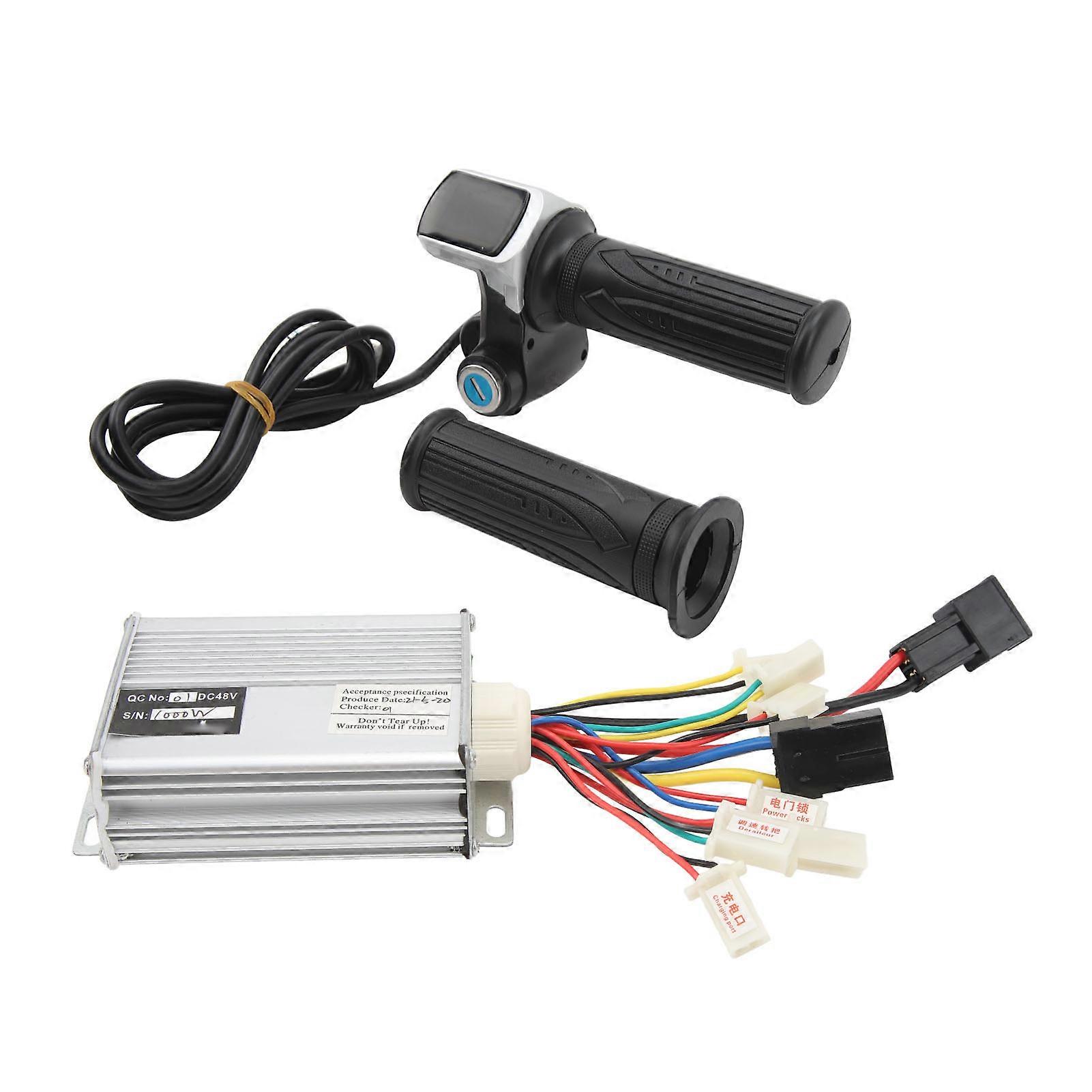 48V 1000W Electric Bicycle Controller Set with Twist Throttle