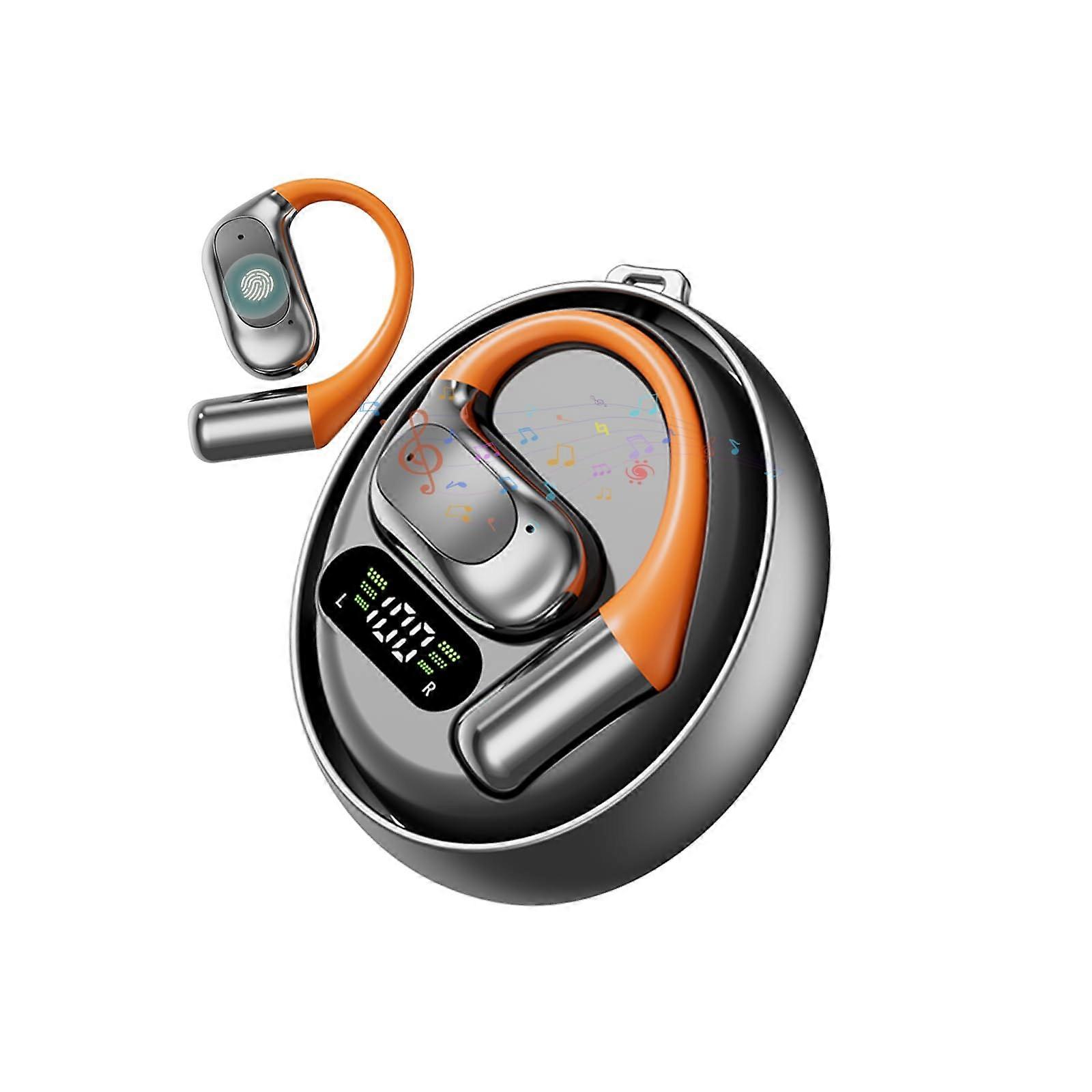 AI Headphones Translator with 144 Languages, Wireless Bluetooth 5.4 Earbuds with Digital Display for Travel and Voice Translation