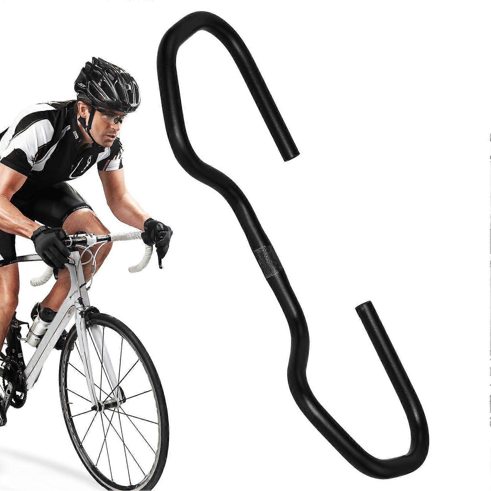 58 x 32 cm Butterfly Bicycle Handlebar Multi Position Curved Bar High Strength for Mountain and Road Bikes 106-1