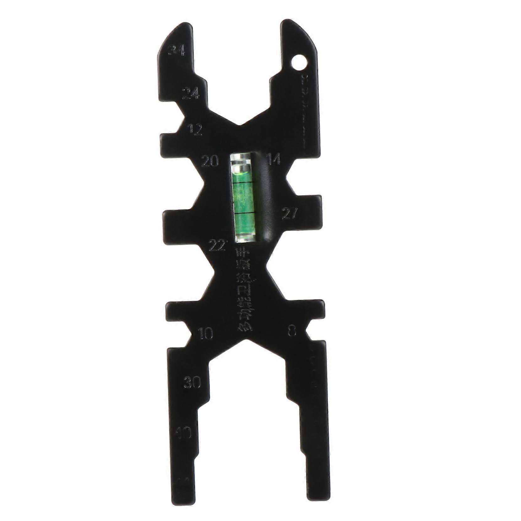 Removable nut wrench shower wrench 1 piece manual nut wrench for tool for maintenance black human