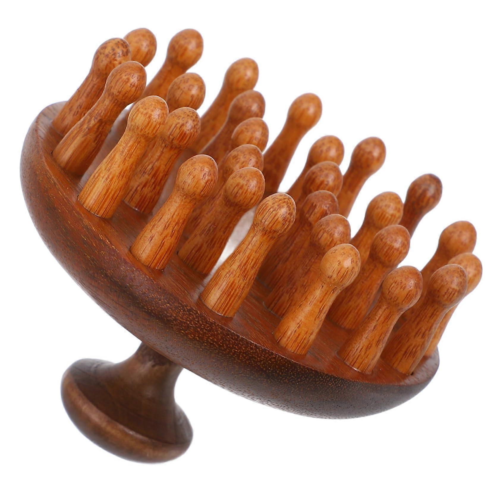 Scalp Massage Brush Portable Massage Comb with Teeth for Relaxing Scalp Treatment, Improves Circulation and Relieves Headaches