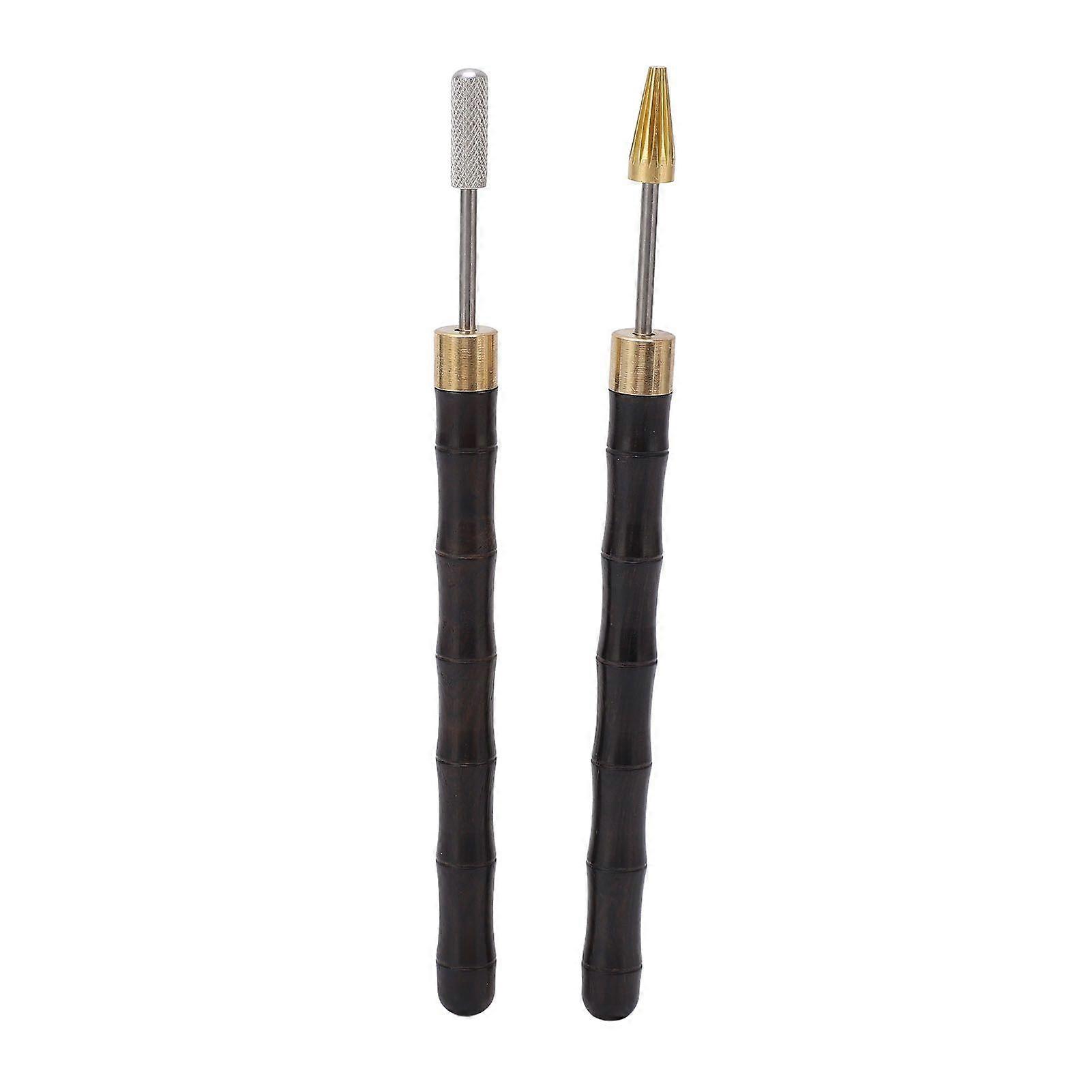 2025 Latest Model  2PCS Leather Edge Dye Pen Leather Edge Printing Tool with