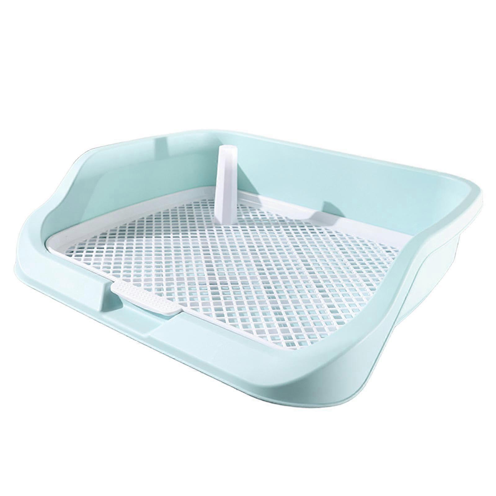 Dog toilet, potty, corner, easy to clean, for indoor use, portable, for small and mediumsized dogs, accessories, reusable, green