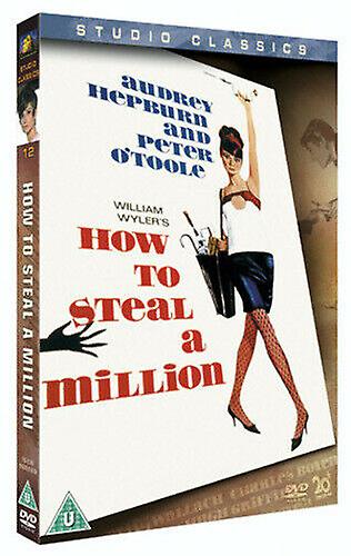 How to Steal a Million DVD (2005) Audrey Hepburn Wyler (DIR) cert U - Region 2