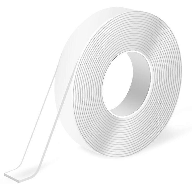 Double-Sided Tape (3 m), Strong Double-Sided Tape, Traceless, Removable, Reusable, Washable - Multi-Purpose Tape As Seen On TV