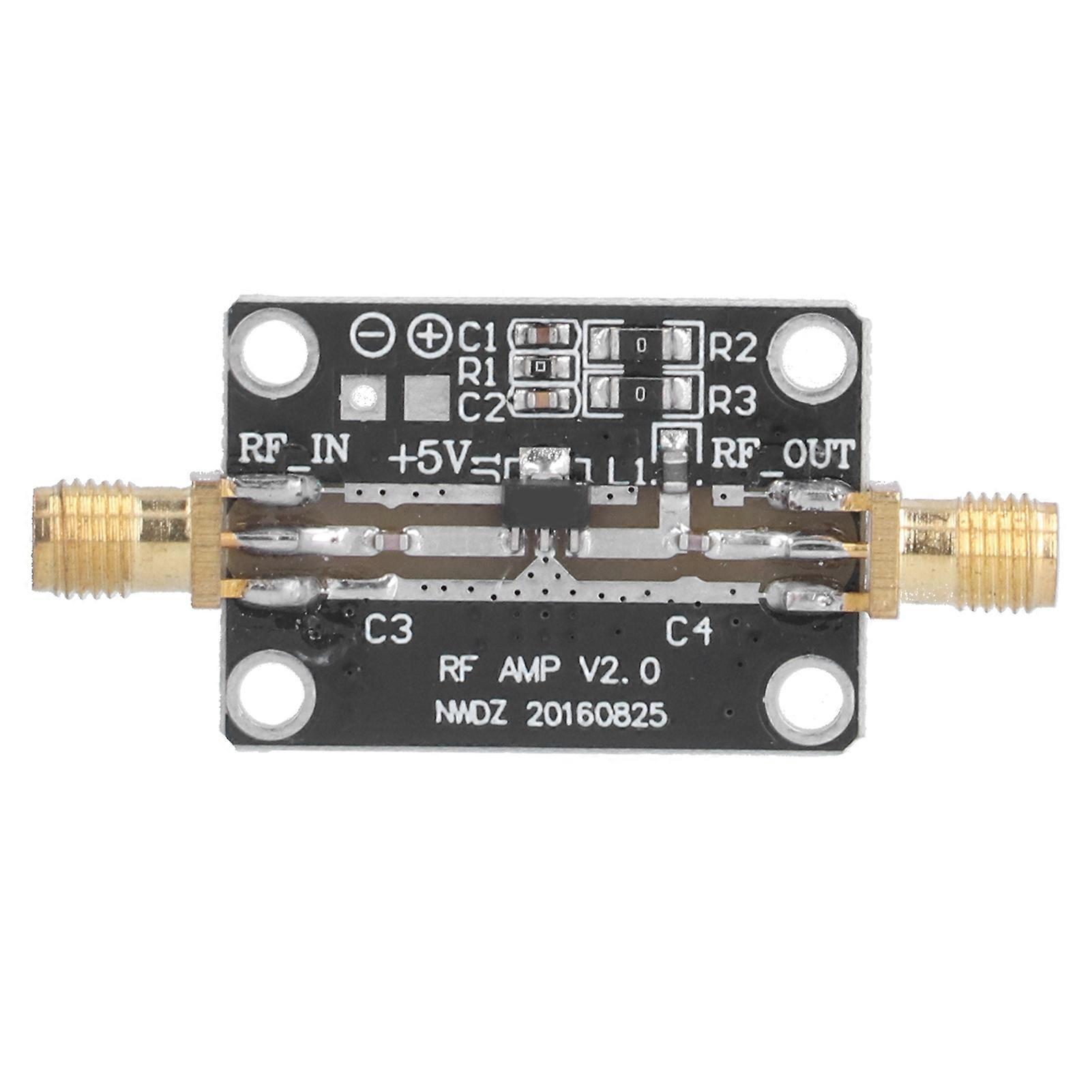 RF Wideband Amplifier High Gain Low Noise Broadband Switch Module Bare Board 0.05‑4G