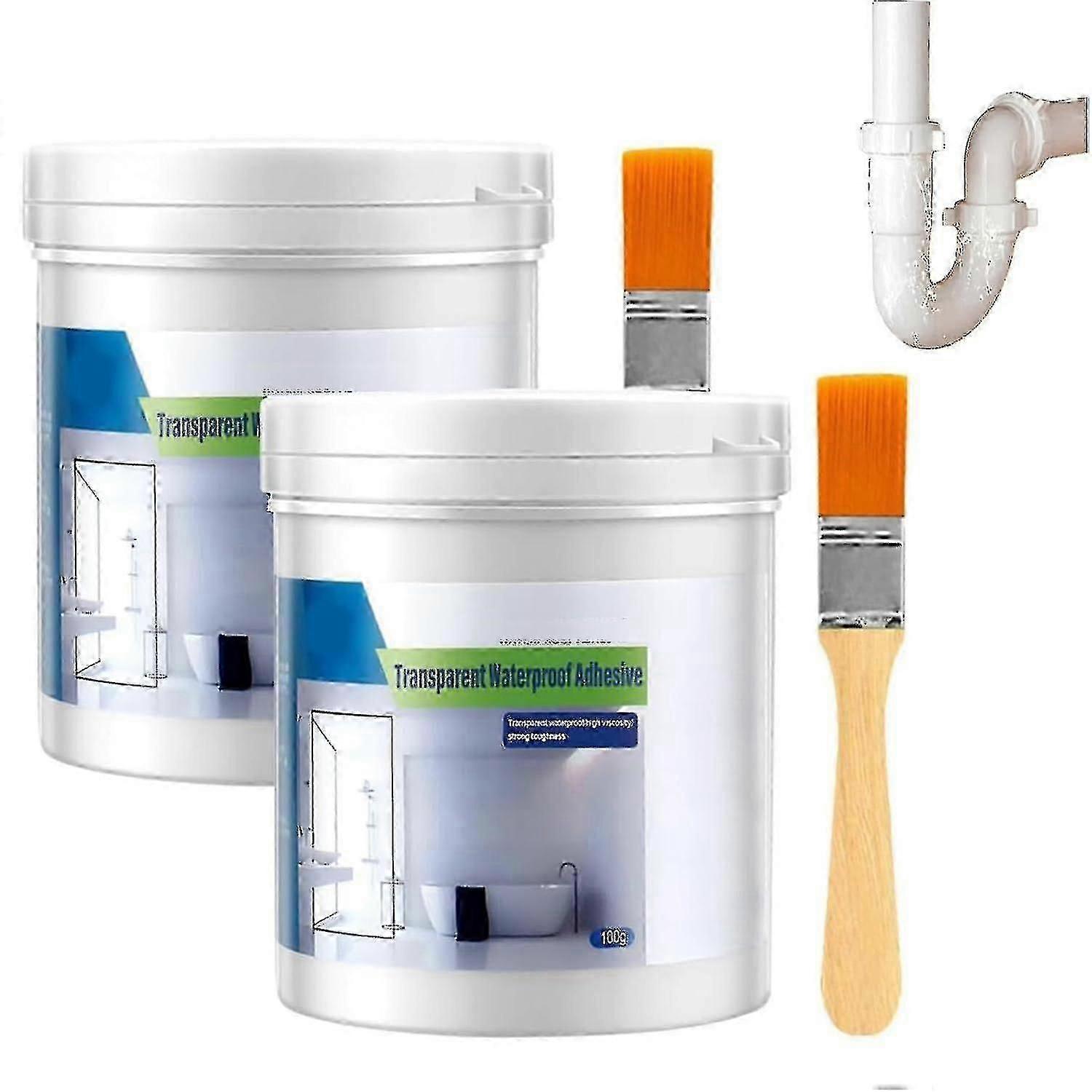 Transparent Waterproof Coating, Transparent Waterproof 100g, Invisible Waterproof Anti-leakage Agent Sealant-b4