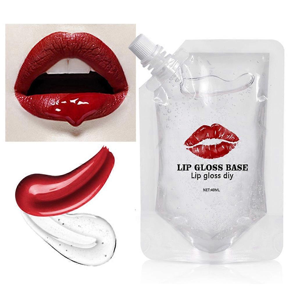 40ml/100ml Lip Gloss Base Moisturizing Handmade Lip Gloss Base Oil DIY Lip Gloss Making Tool
