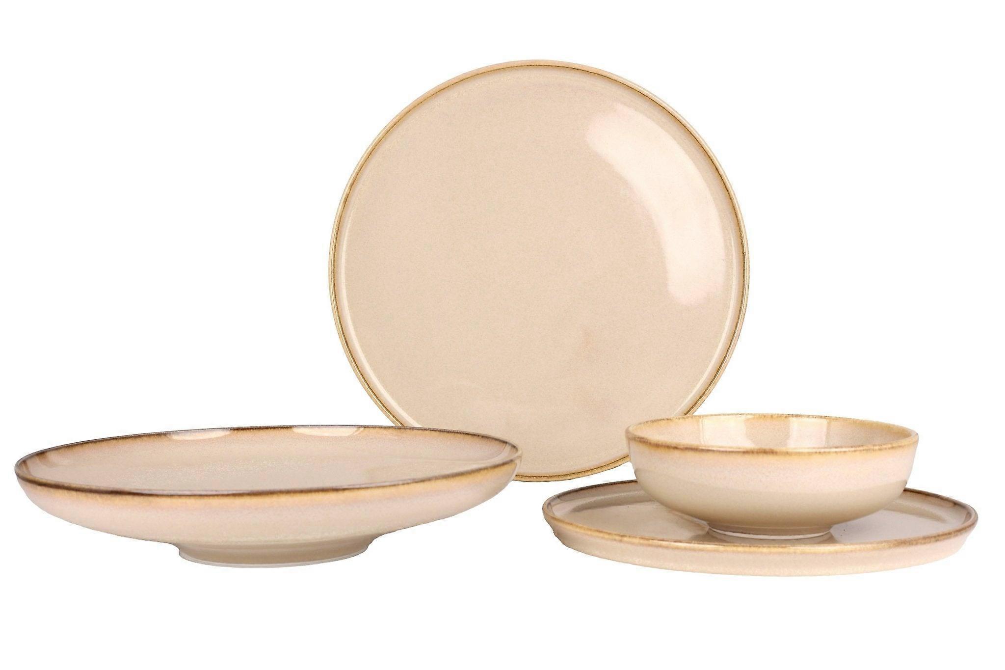 Bonna Dinnerware Set - Sand Hygge - 24 pieces - 6 persons - Porcelain