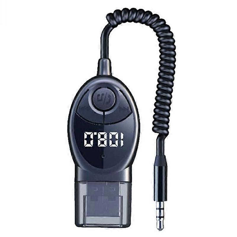 Audio Adapter Bluetooth Receiver FM Transmitter W8