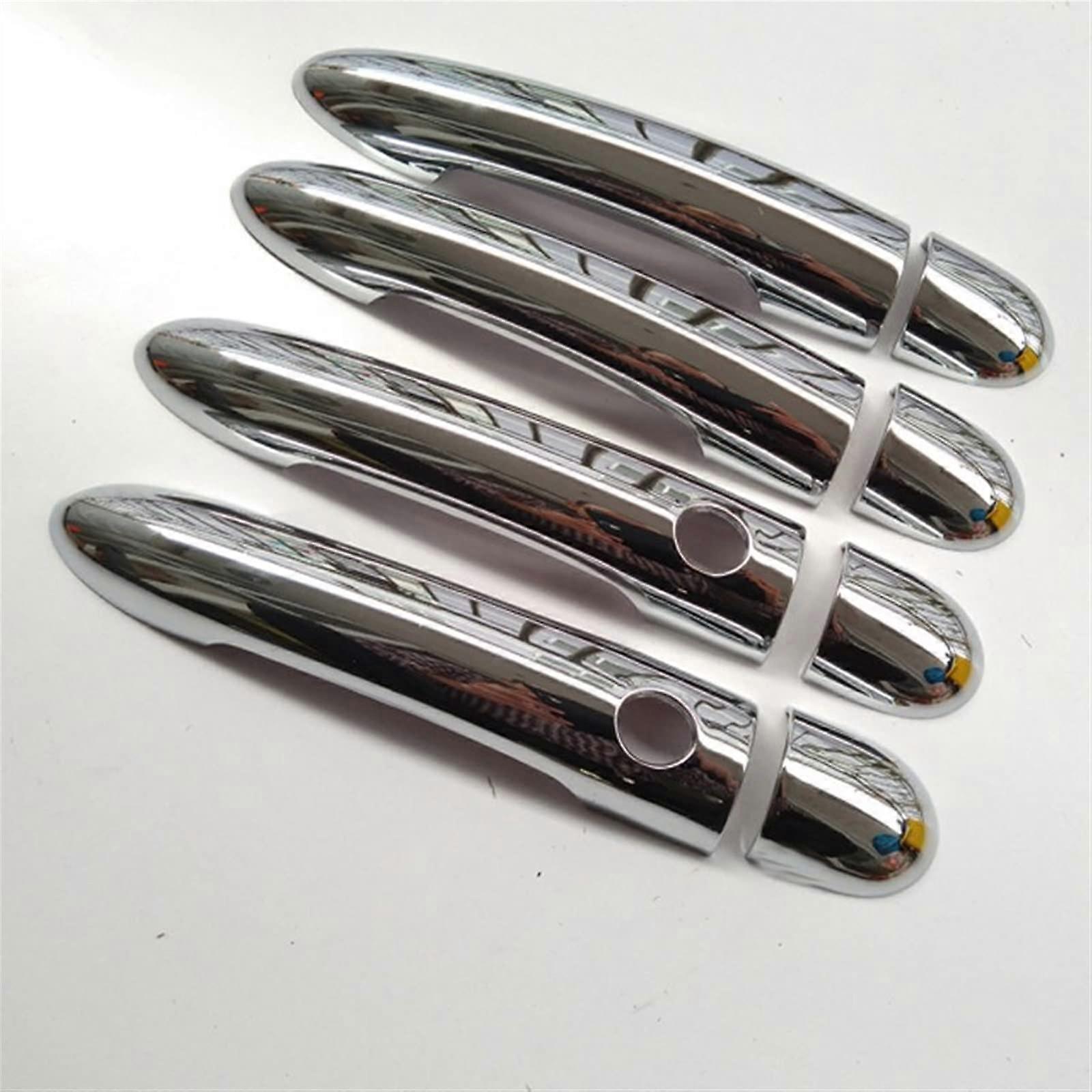 Auto Door Handle Cover Trim Sticker Accessory for Megane II MK2 2002-2008, Durable and Stylish Design