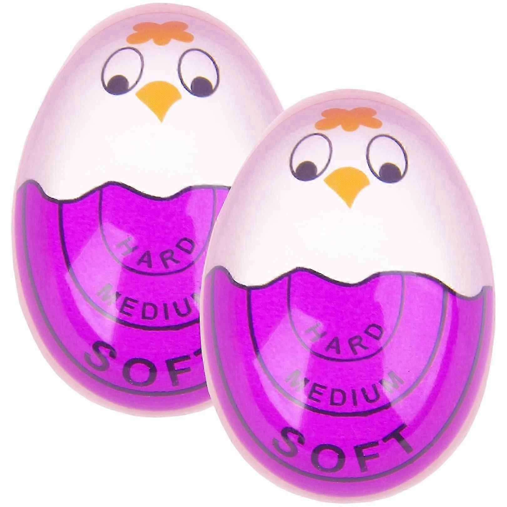 Egg Timer, Color Changing Egg Timer for Boiled Eggs - For Soft, Medium and Hard Eggs, Cute Egg Timer for Kitchen, Easy to Read, Safe, BPA Free -GSL