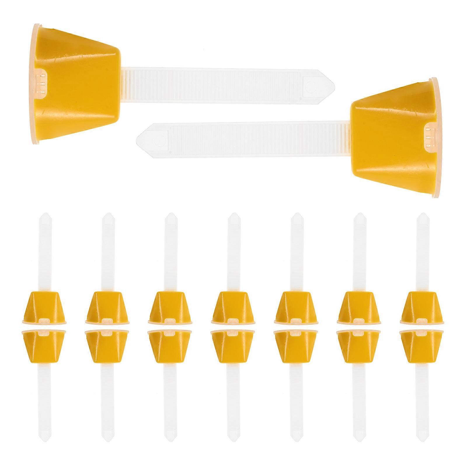 Wall Tile Leveling Apparatuses Tile Spacer Accessory Bedroom Balcony Kitchen PP Material 100Pcs