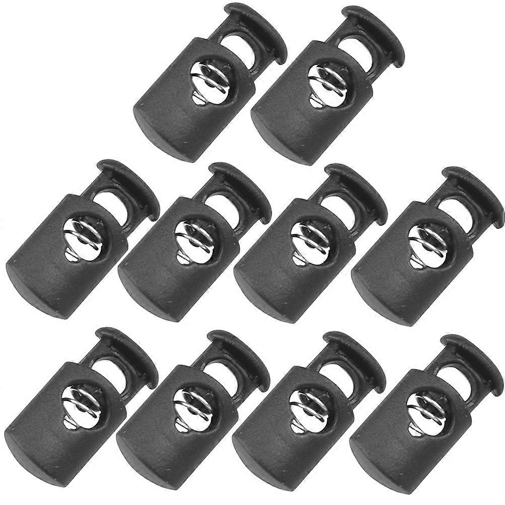 Tail Rope Adjustable Cord Locks for Rope Fixing 5Sets Plastic Spring Plug