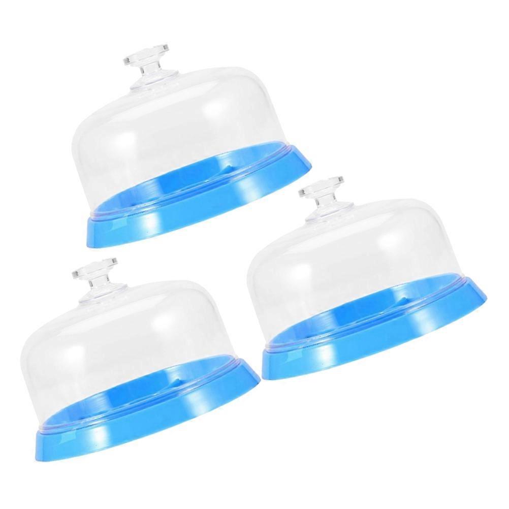 3pcs Transparent Dustproof Watch Parts Storage Boxes for Repair Toolkit – Efficient Organization for Movements and Accessories