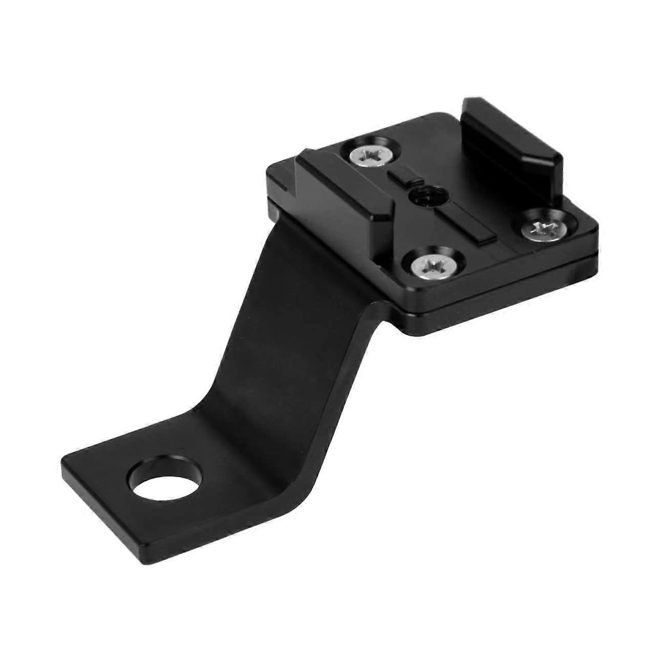 Mount for rearview mirror compatible with action cameras, durable installation for motorcyclists and sports enthusiasts.