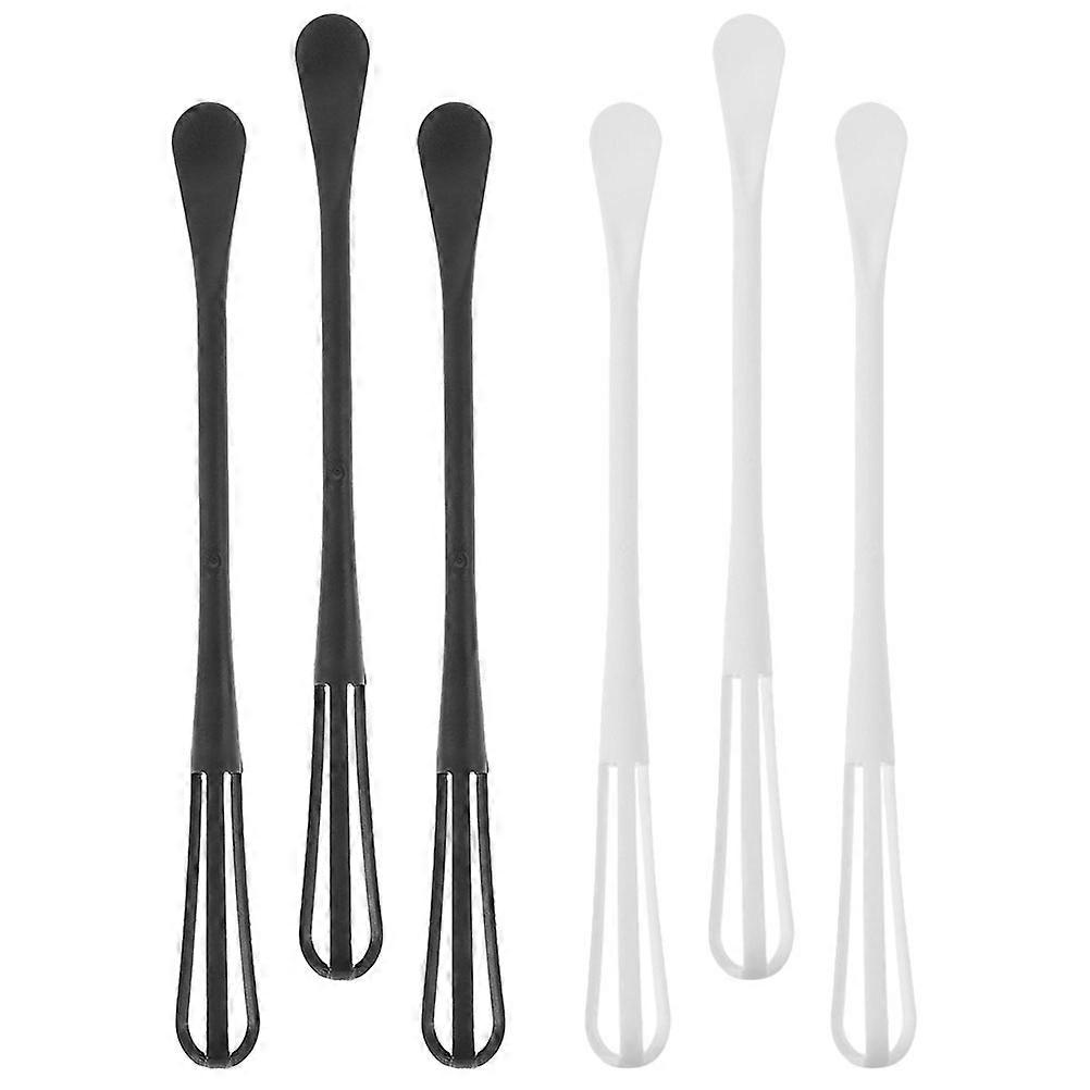 Egg Stirring Whisk for Kitchen Use Made of PP Material Assorted Color Ergonomic Handle 6 Pieces