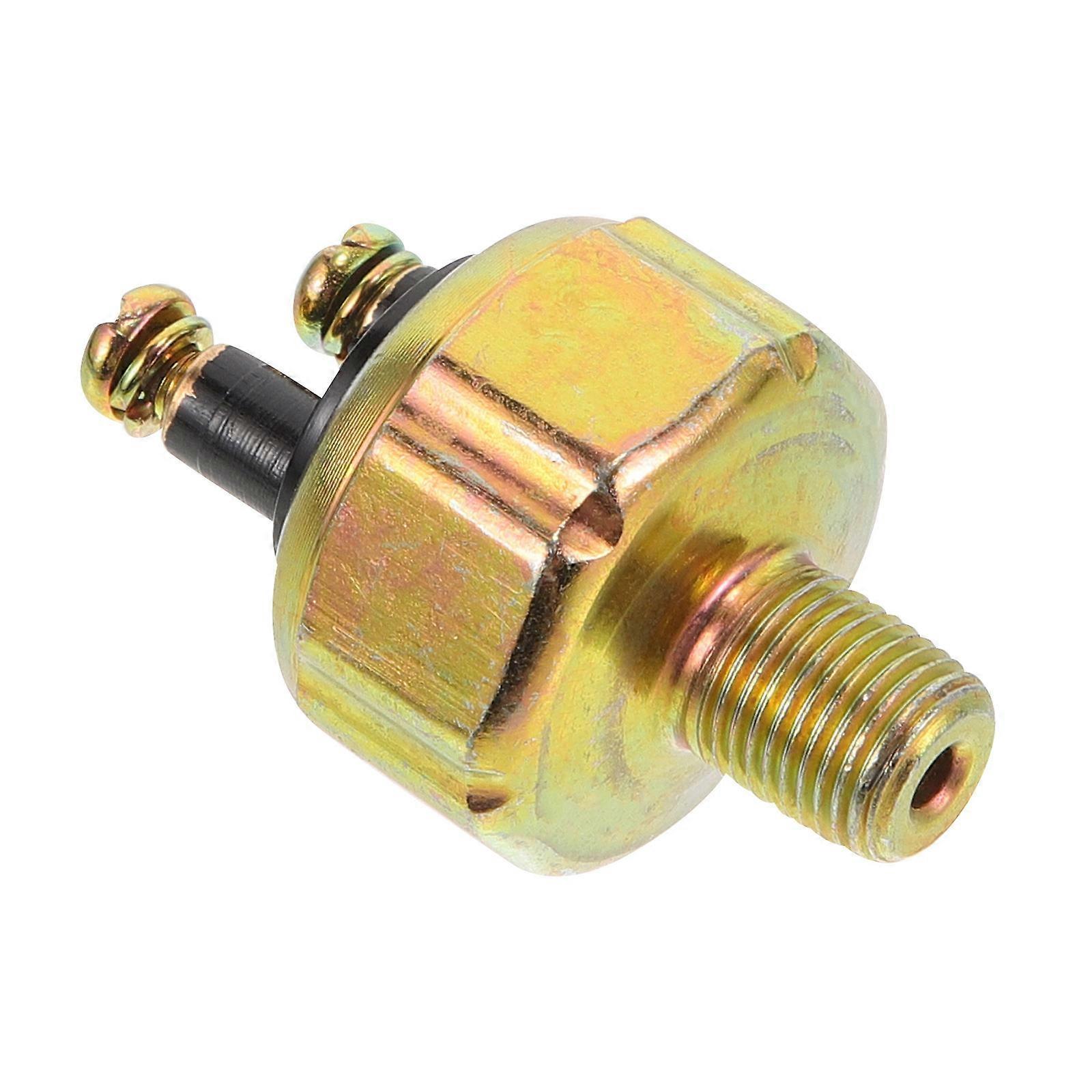 Hydraulic Brake Light Switch for Car Use Golden Iron Material Efficient and Durable 1.5 Inch