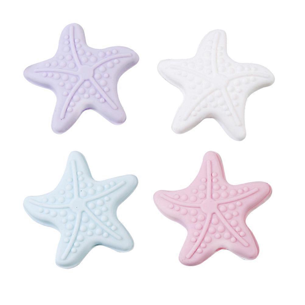 Star-Shaped Door Crash Pad with Noctilucence Self Adhesive Bumper Guard Protectors for Walls and