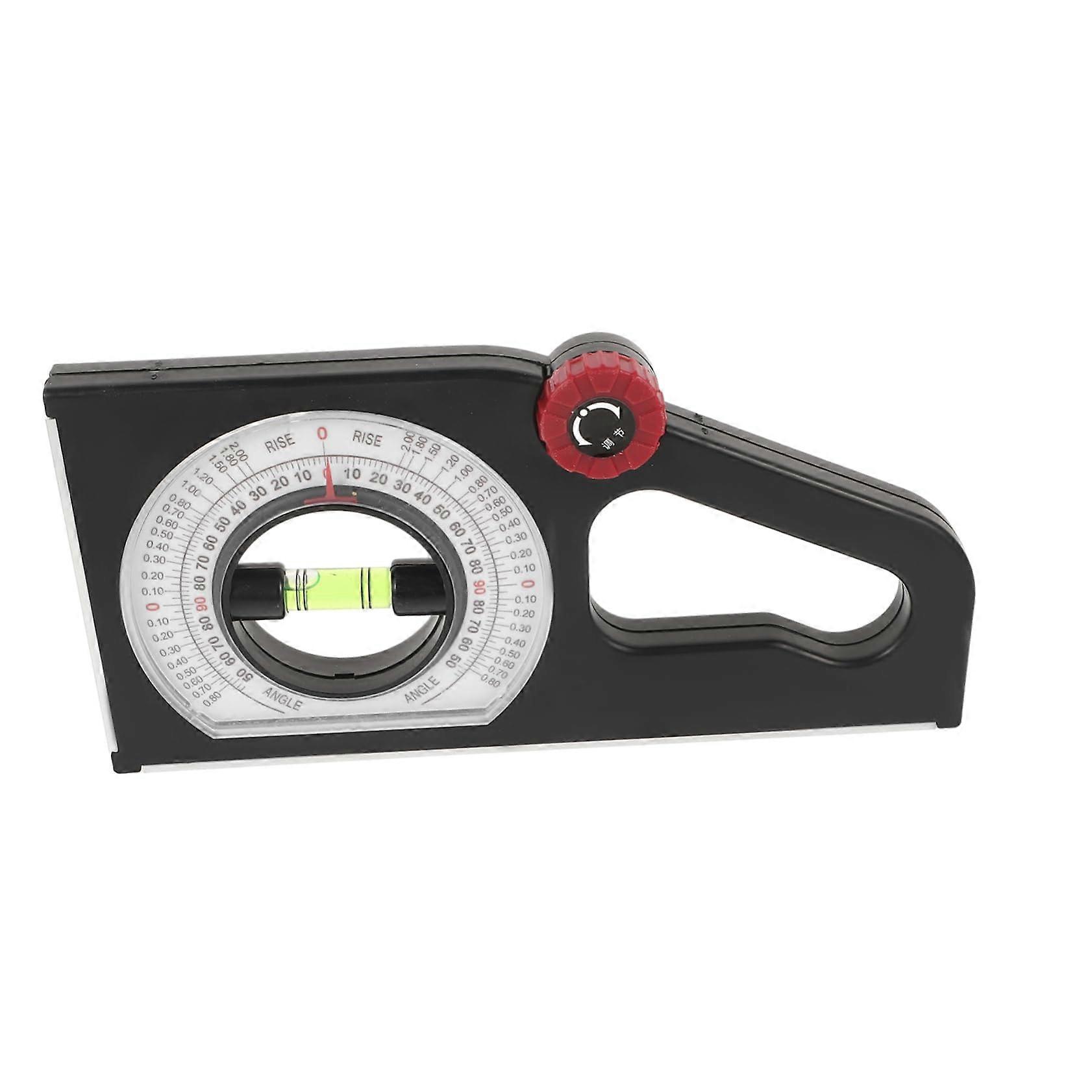 "Angle Measuring Tool with Magnet, Replaceable Slope Measuring Device for Roof Pitch, Durable Lightweight Weatherproof Tool"