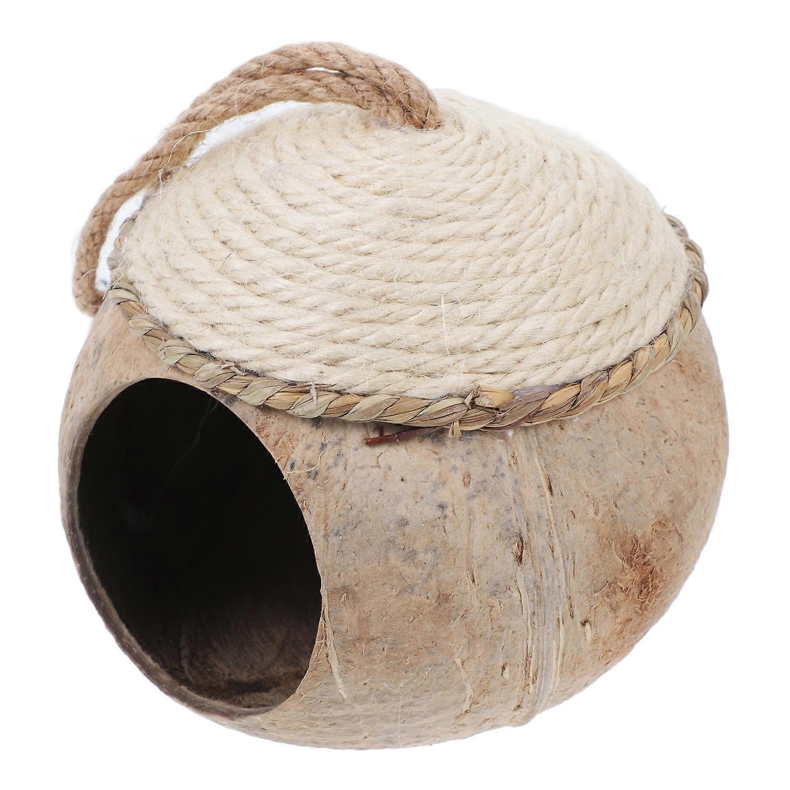 Pink Hanging Pet Nest with Synthetic Material for Decor Perfect for Small Pets Comfortable and